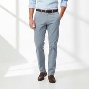Bonobos Mens Size 30 x 34 Light Gray 100% Cotton Slim Fit Preppy Chino Pants